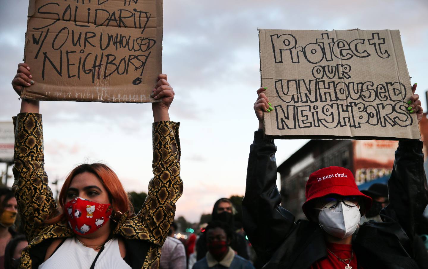 The Antidisplacement Fight in Echo Park Lake, Los Angeles