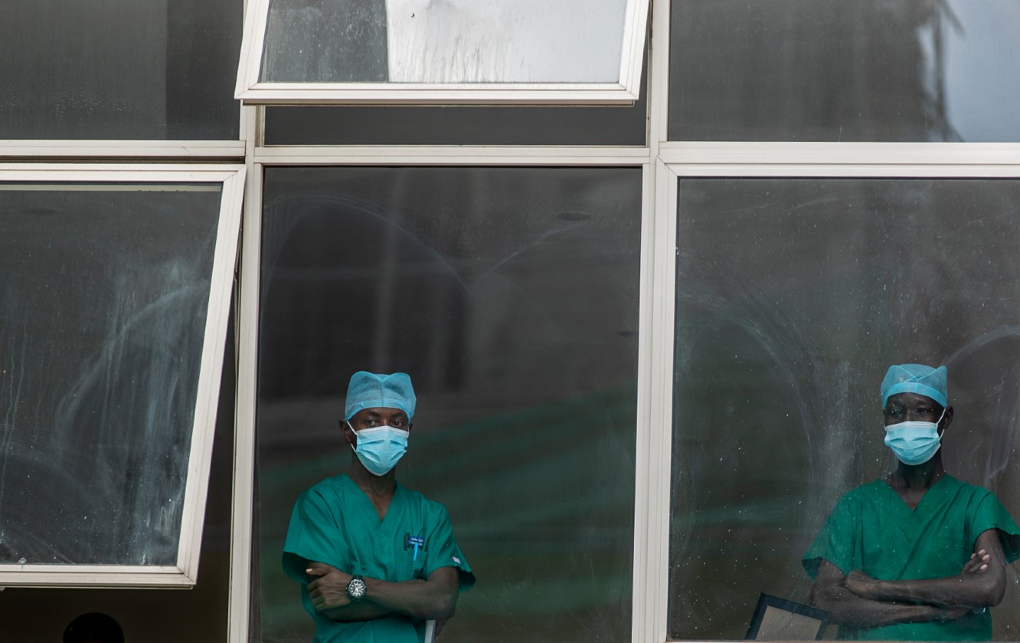 Kenyan health workers