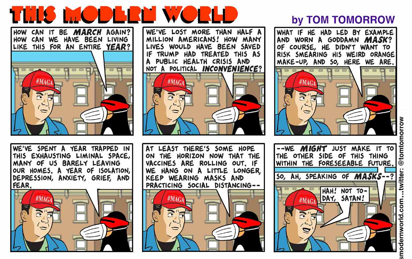 Tom Tomorrow cartoon