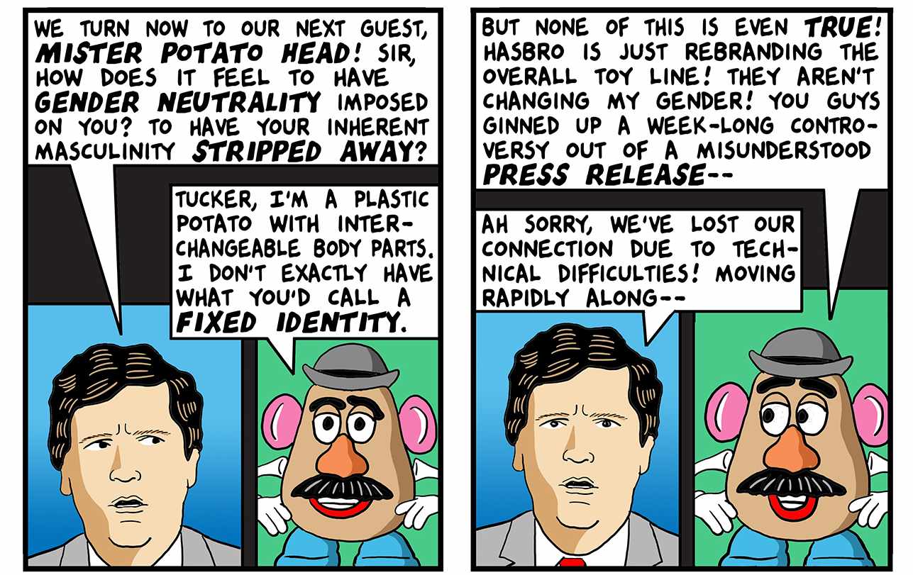 Tom Tomorrow cartoon