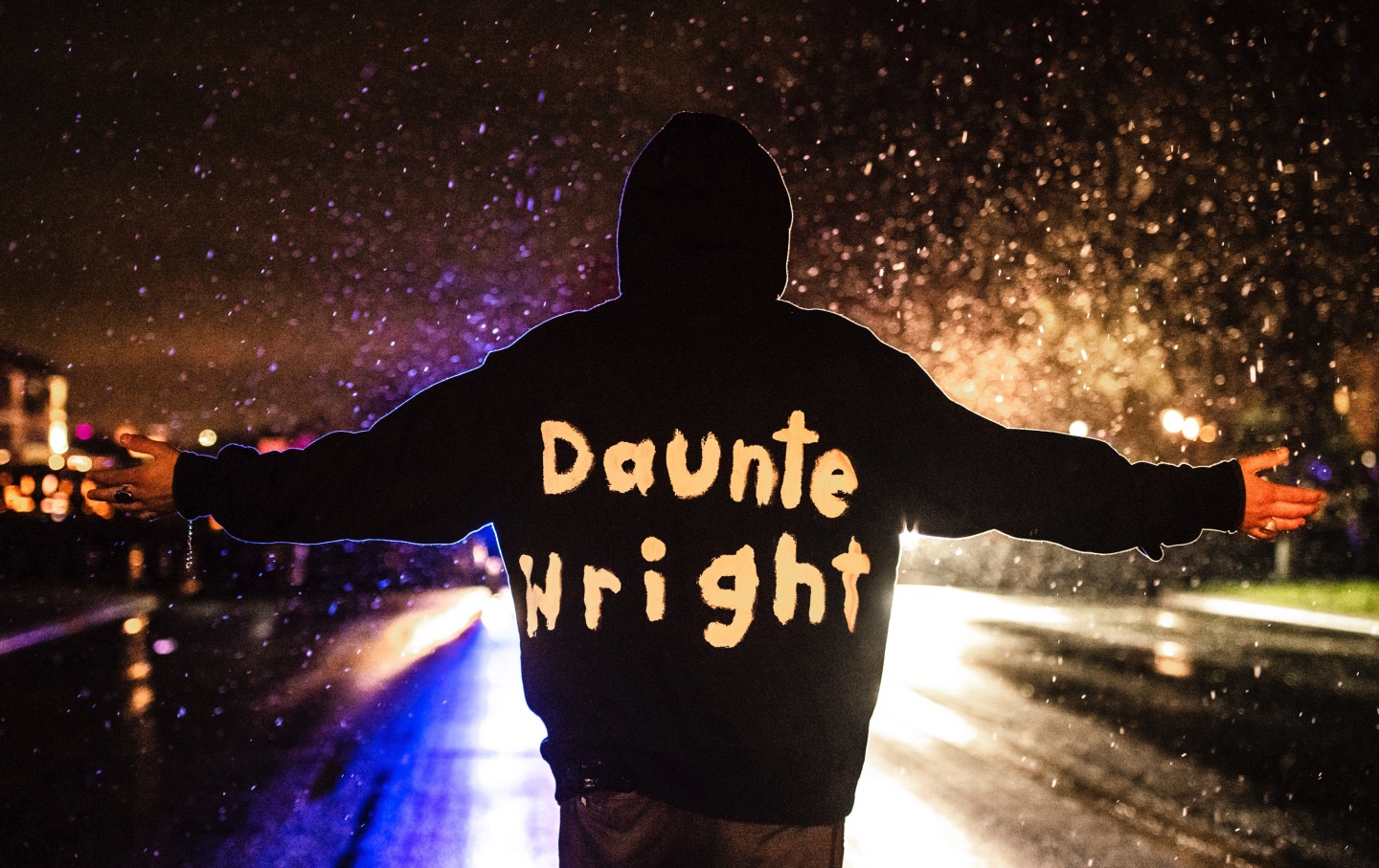 Daunte Wright Protester