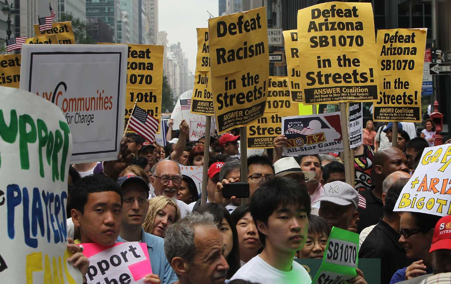 MLB All-Star Game Protest