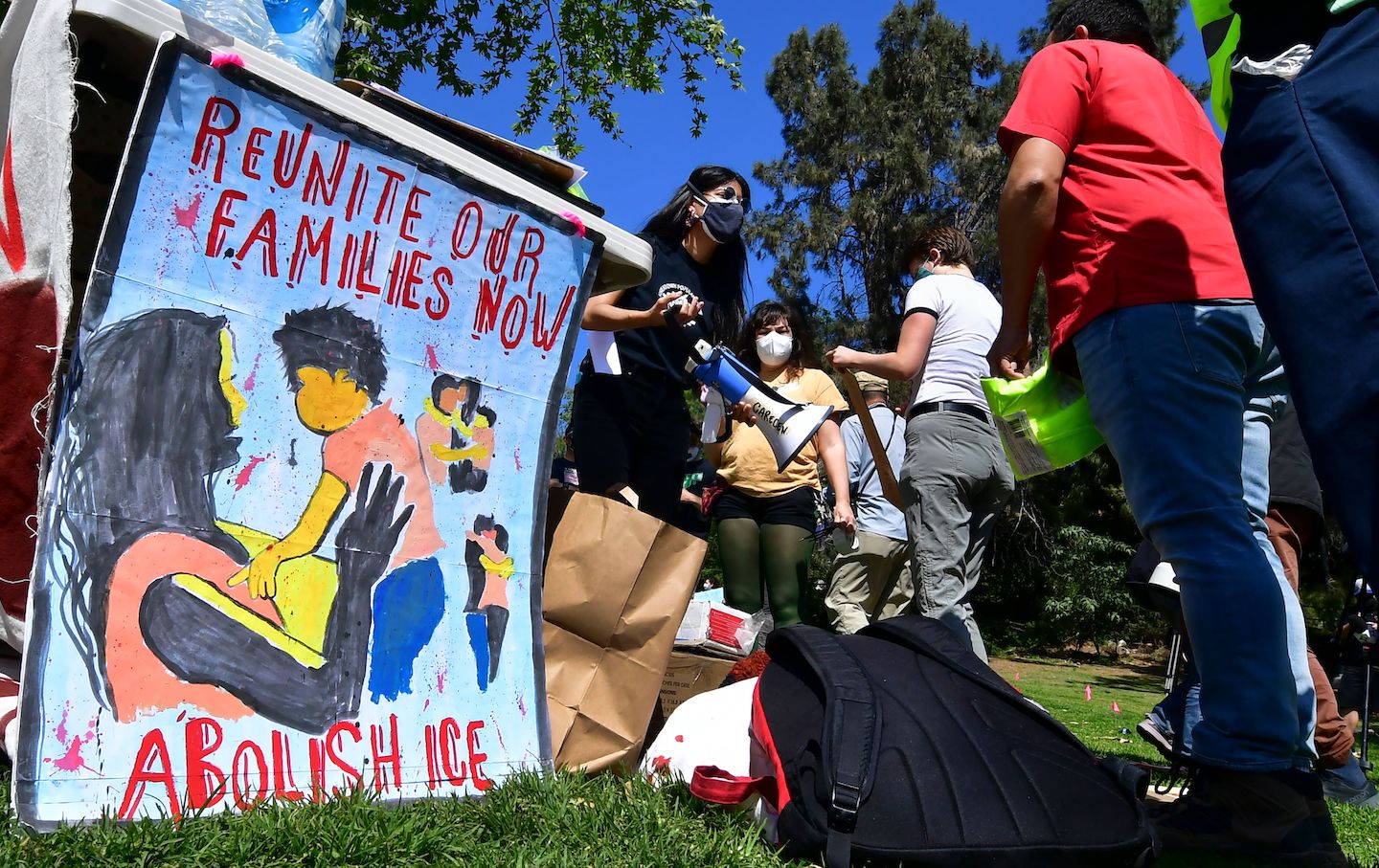 Immigration rally