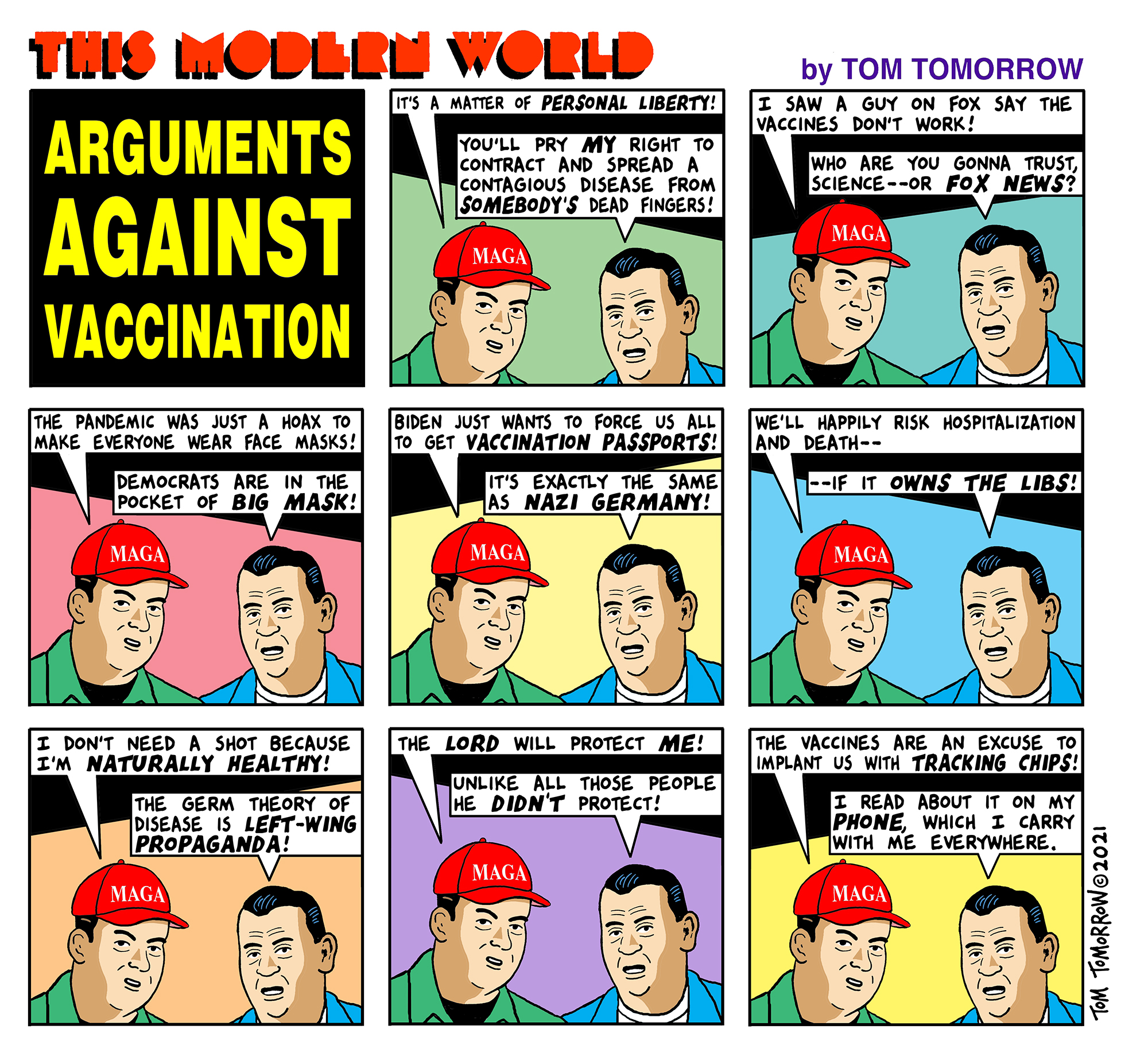 Tom Tomorrow cartoon