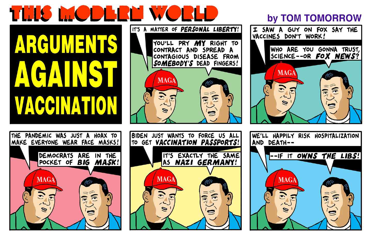 Tom Tomorrow cartoon