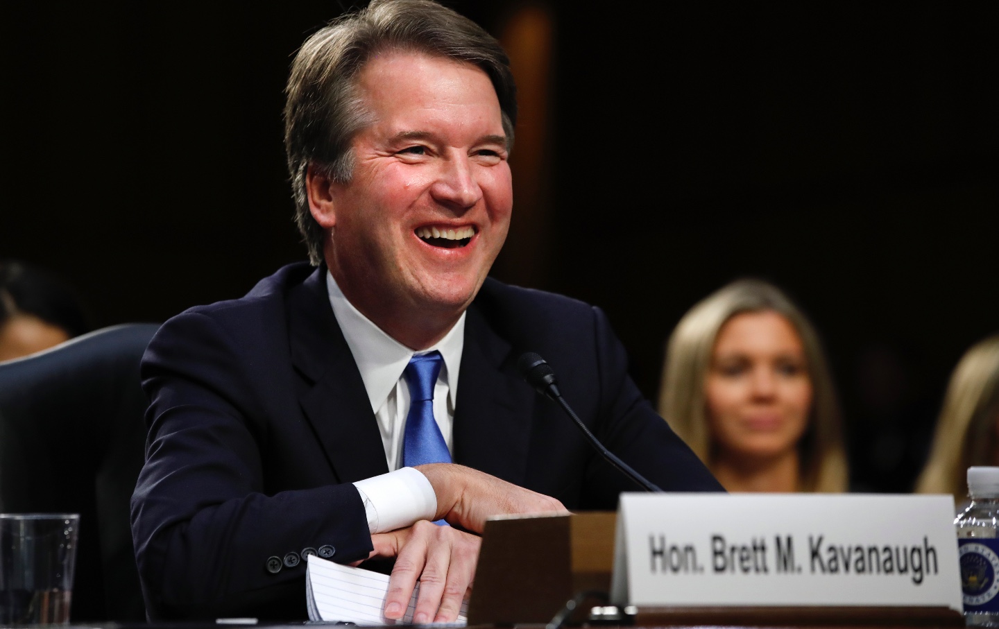 Laughing Brett Kavanaugh