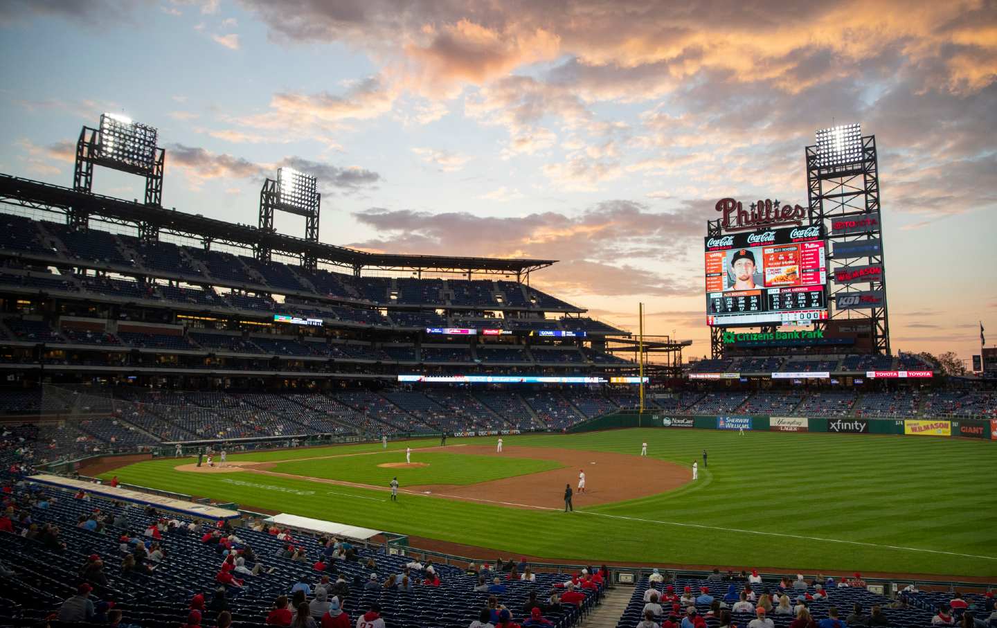 Phillies Giants Baseball Game