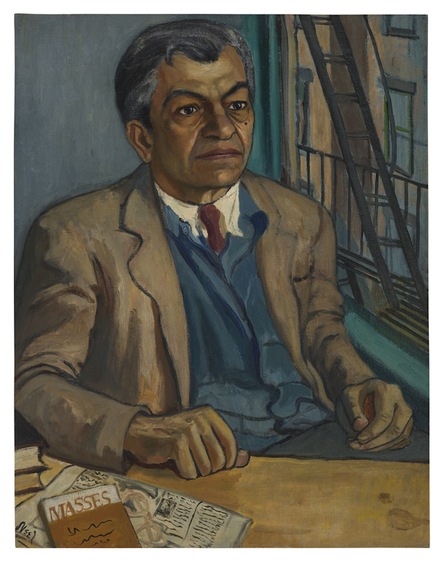 Alice Neel, Mike Gold, 1952