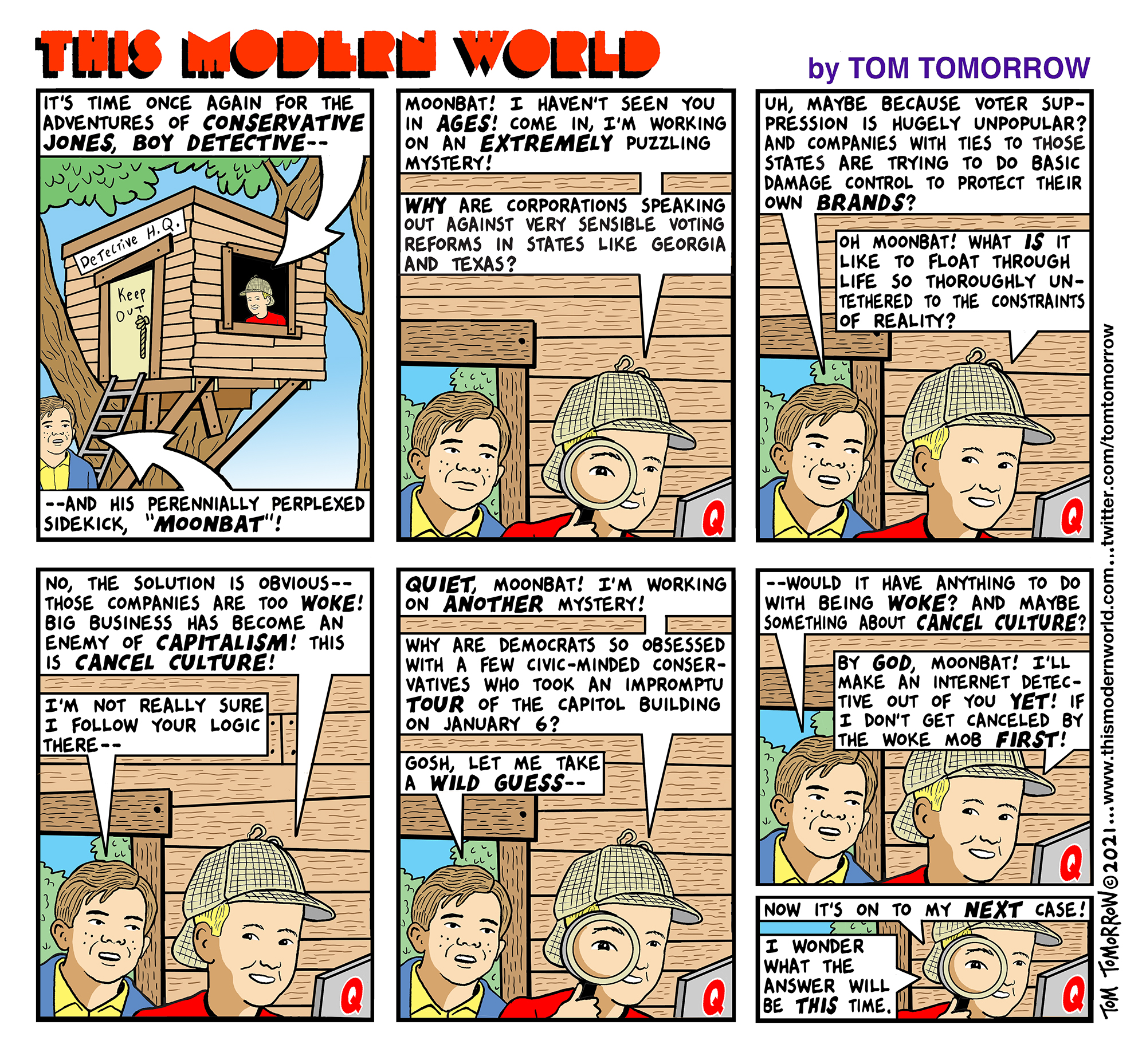 Tom Tomorrow cartoon for May 19, 2021