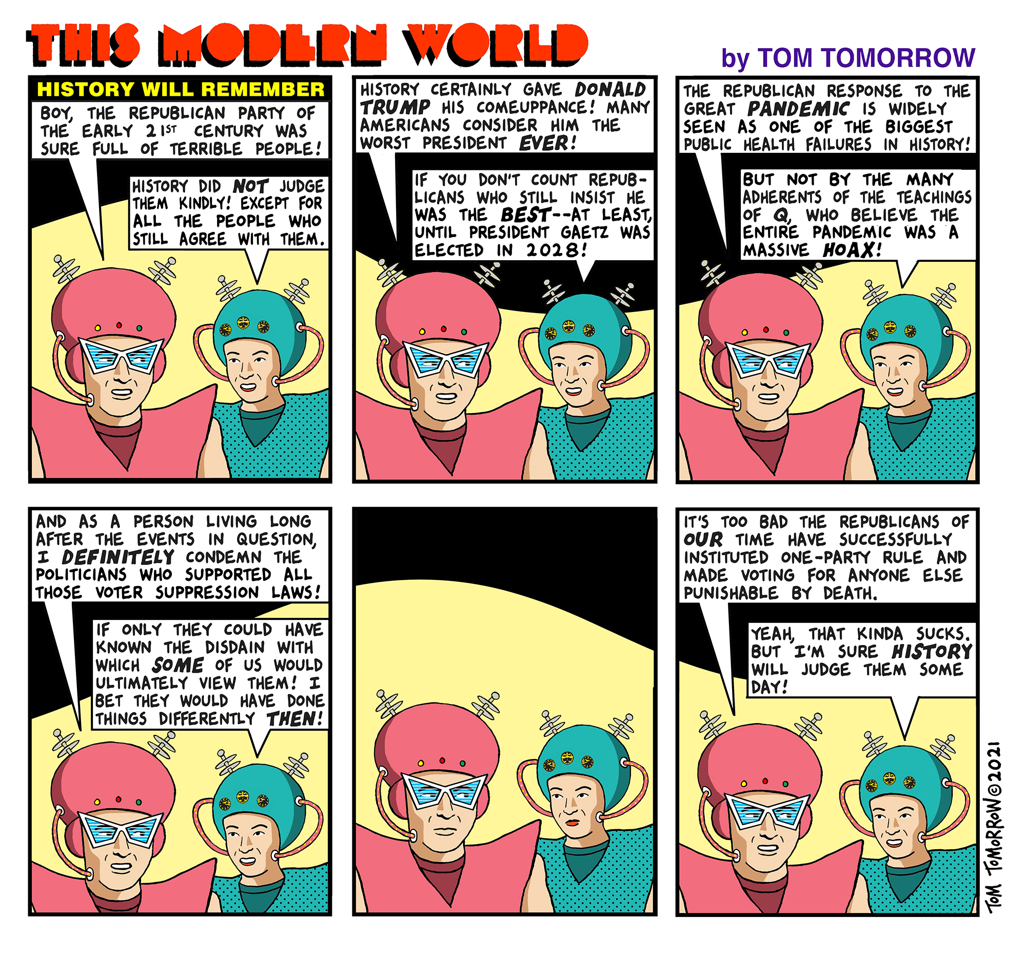 Tom Tomorrow cartoon