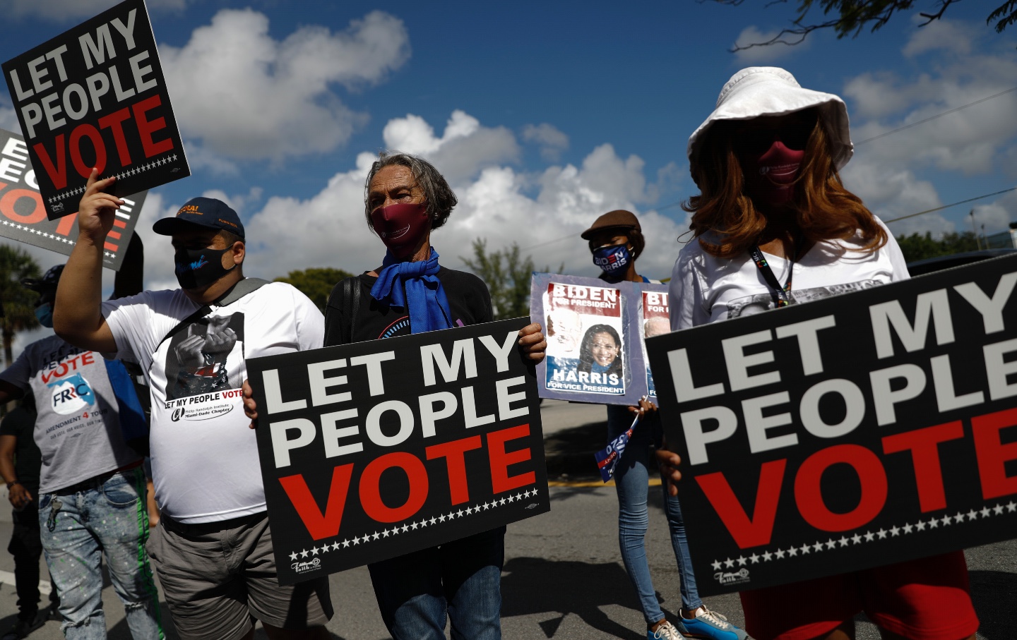 Florida voters - voting rights