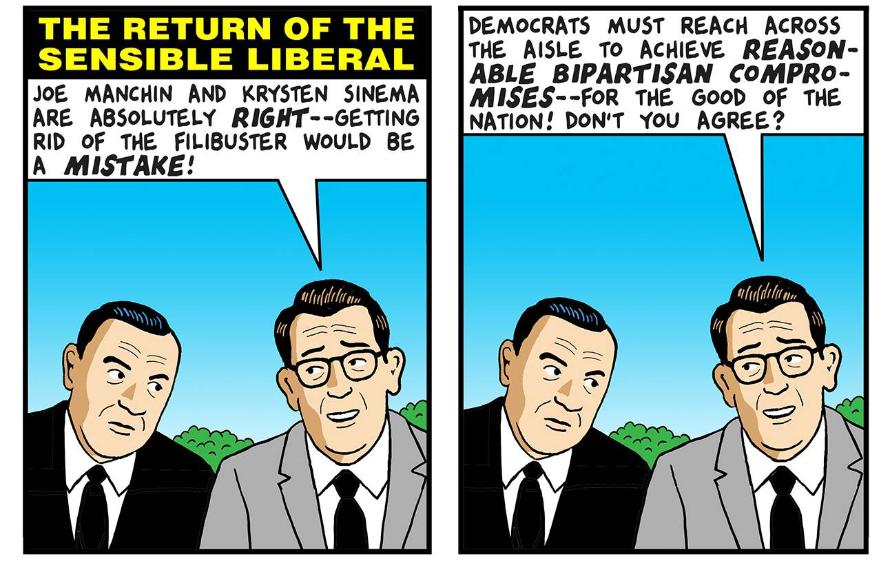 Tom Tomorrow cartoon