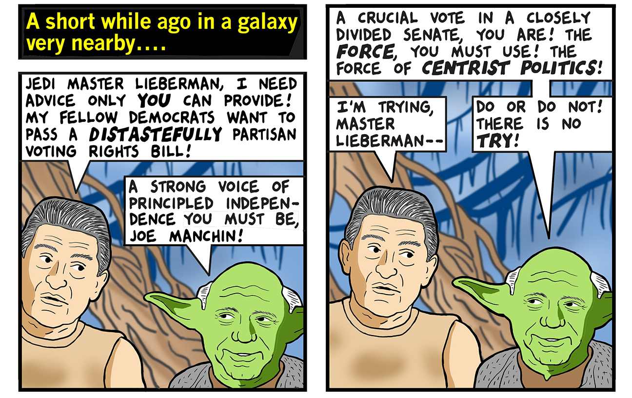 Tom Tomorrow cartoon