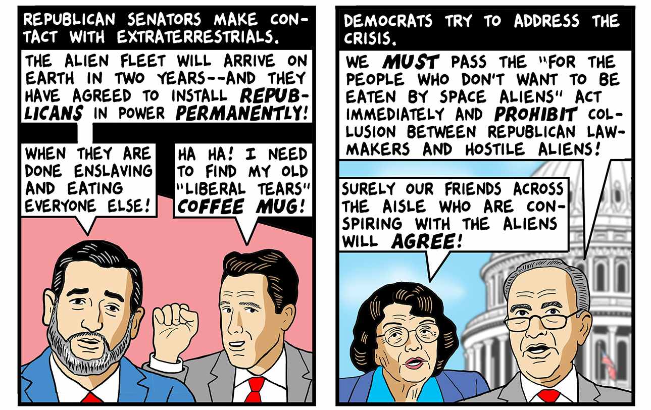 Tom Tomorrow cartoon