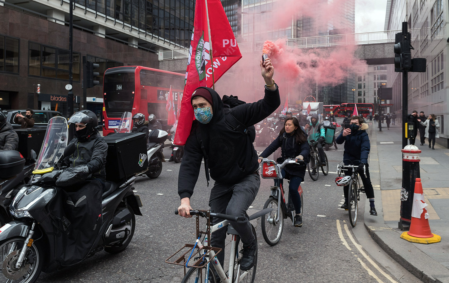 deliveroo protest