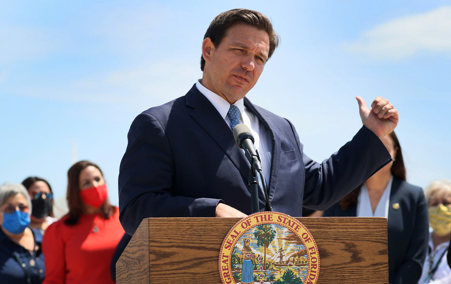 Florida governor Ron DeSantis