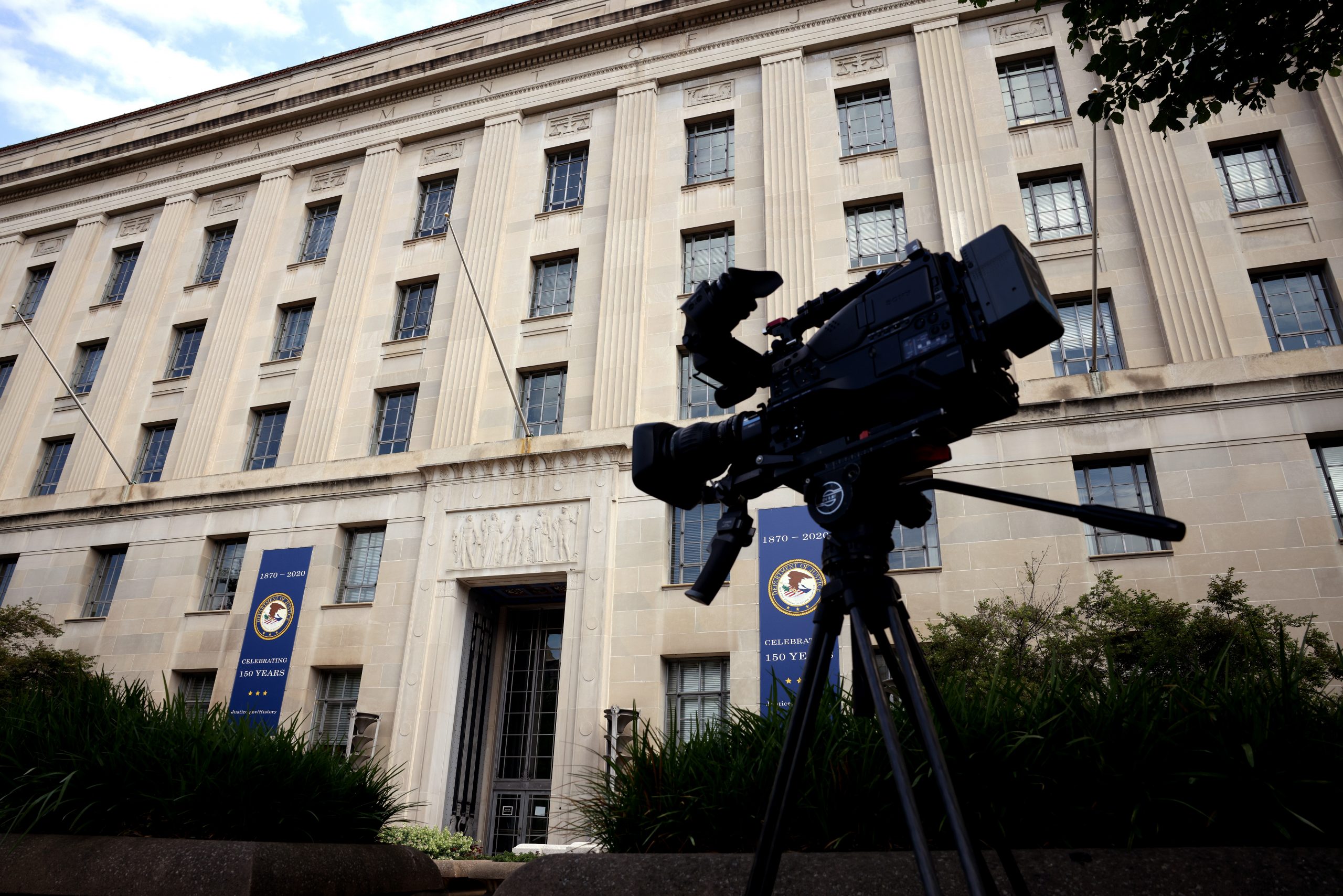 Media Executives Meet With Attorney General Merrick Garland At The Dept. Of Justice