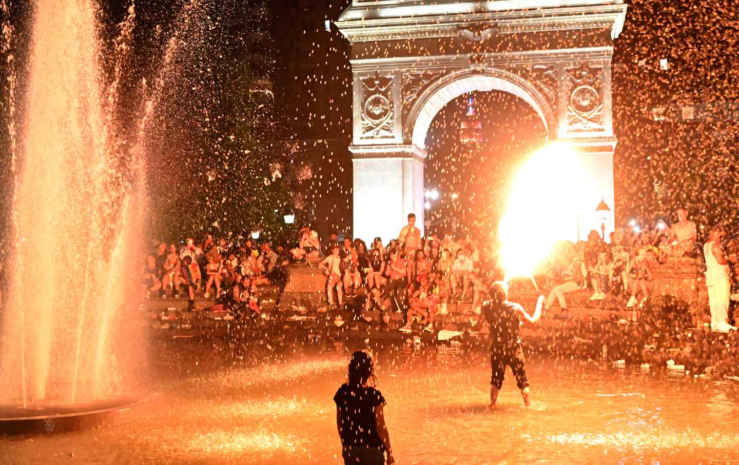 Washington Square Park protest