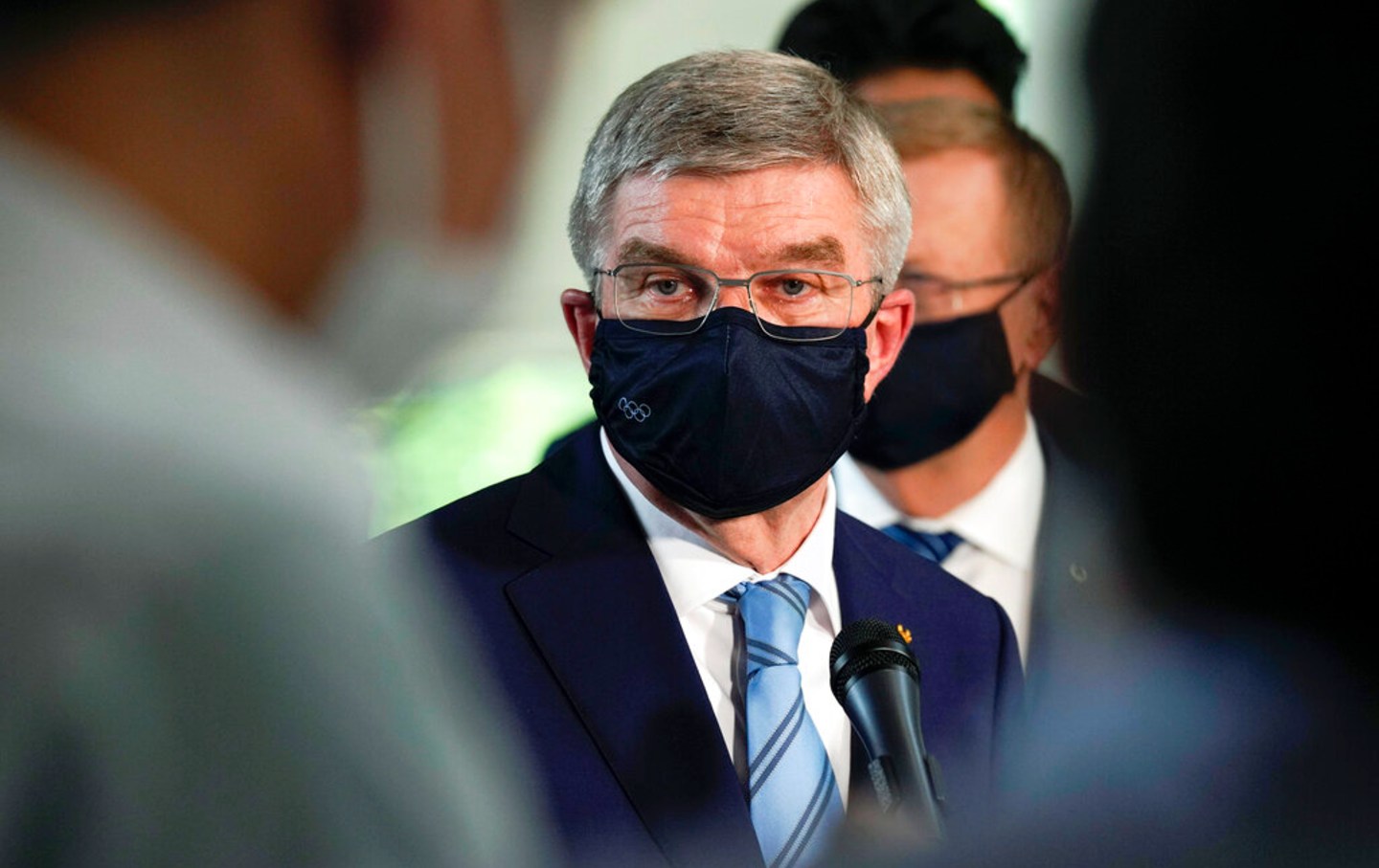 Thomas Bach in Japan, July 2021