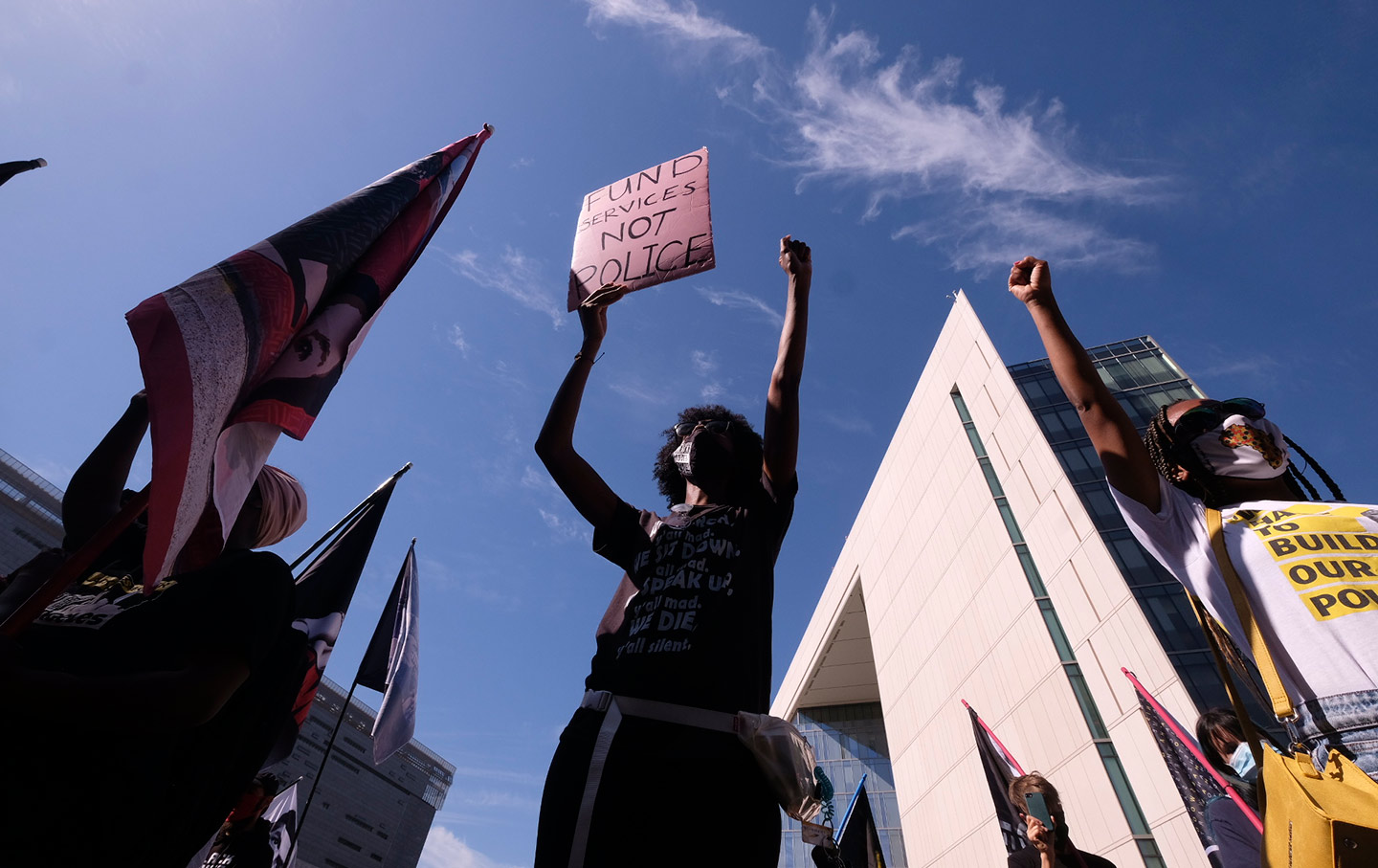 Black Lives Matter protest in Los Angeles
