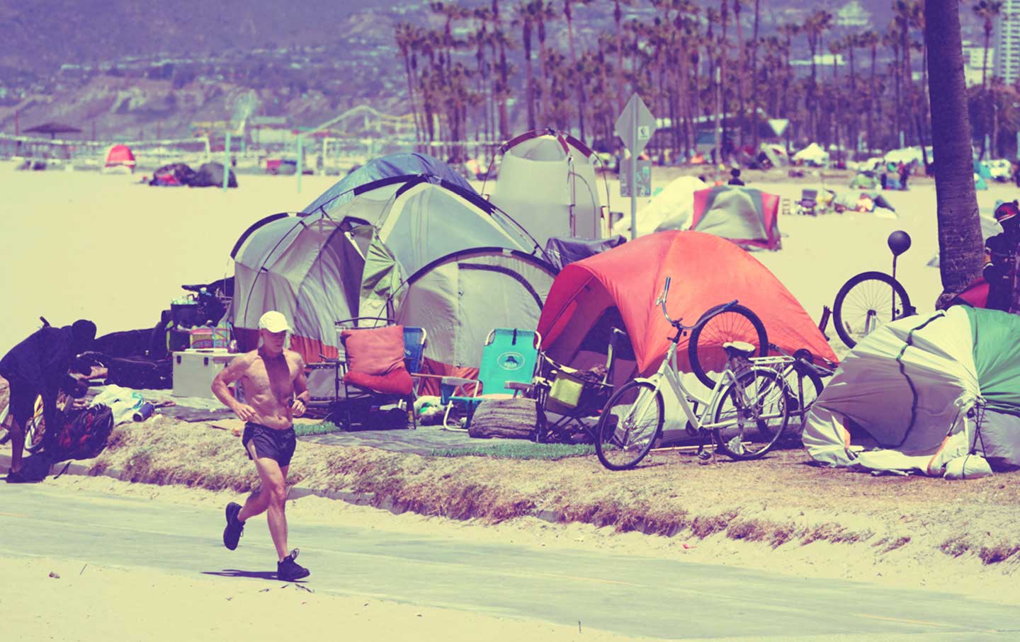 The Tents of Venice Beach