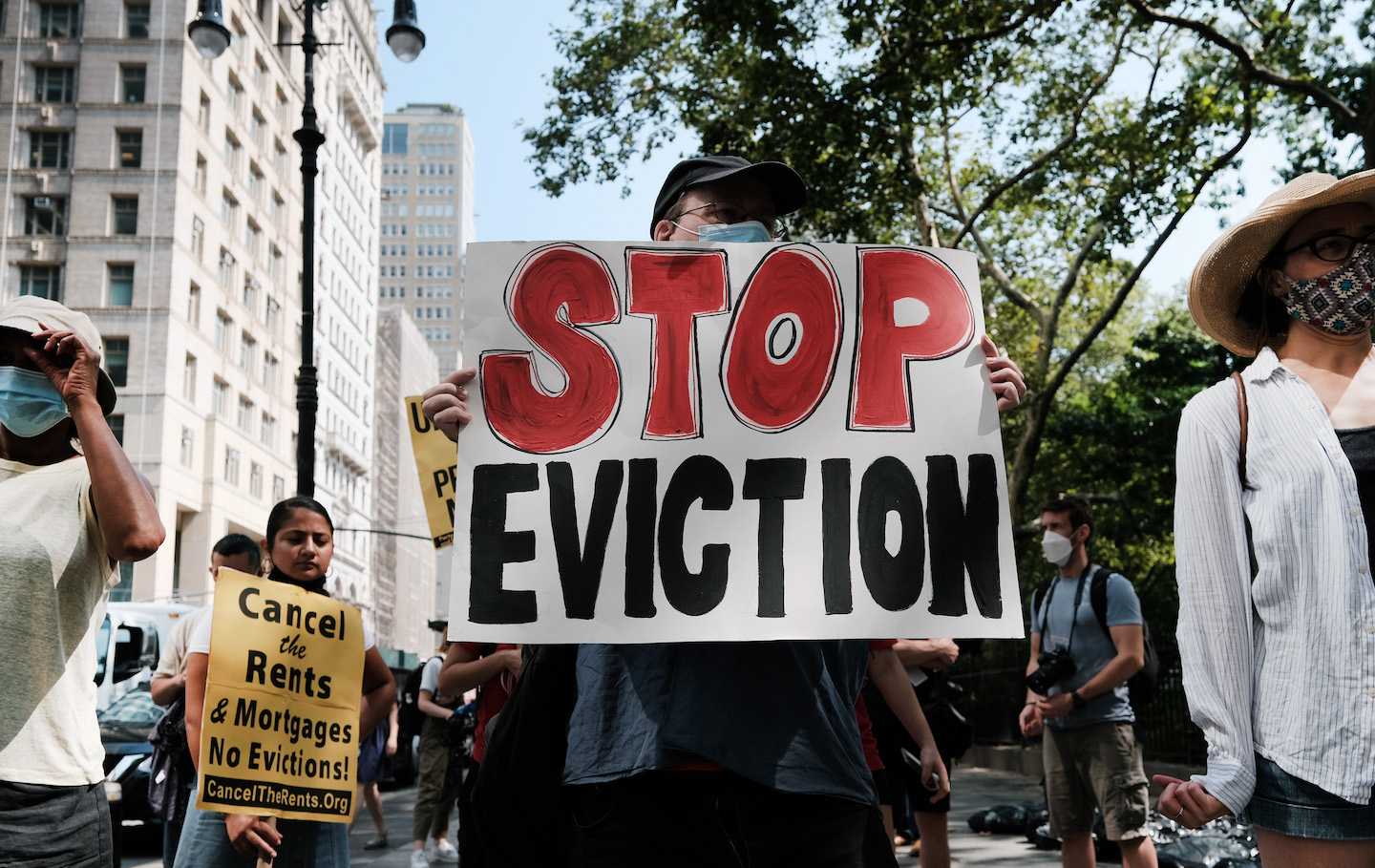 Activists Rally Against Evictions In New York City