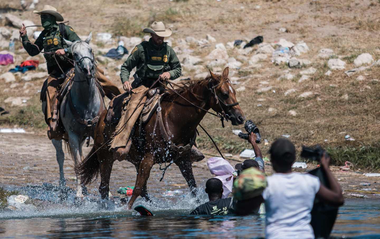 Mexico Border Migrant Camp