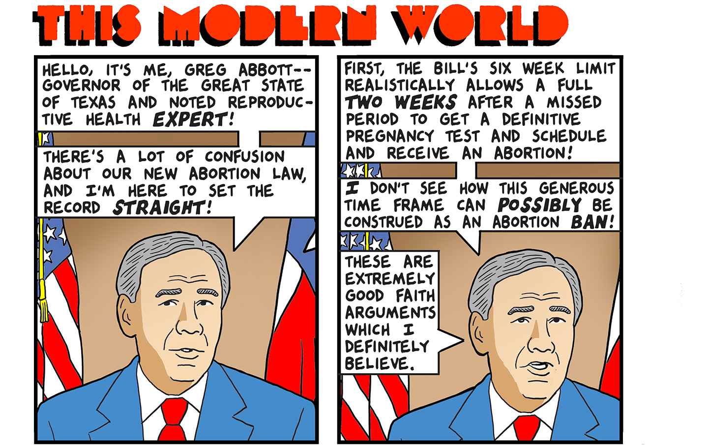 Tom Tomorrow cartoon