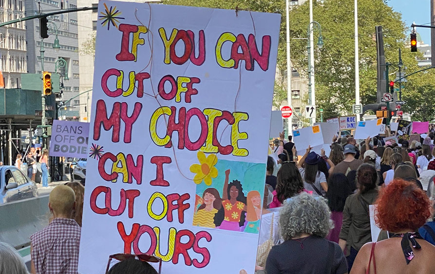 Women’s March in Brooklyn 2021