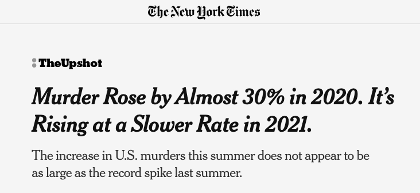 NYT Murder Statistics Reporting