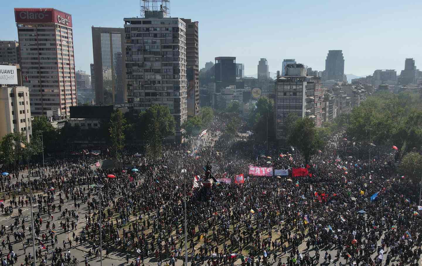 Chile Street Protest