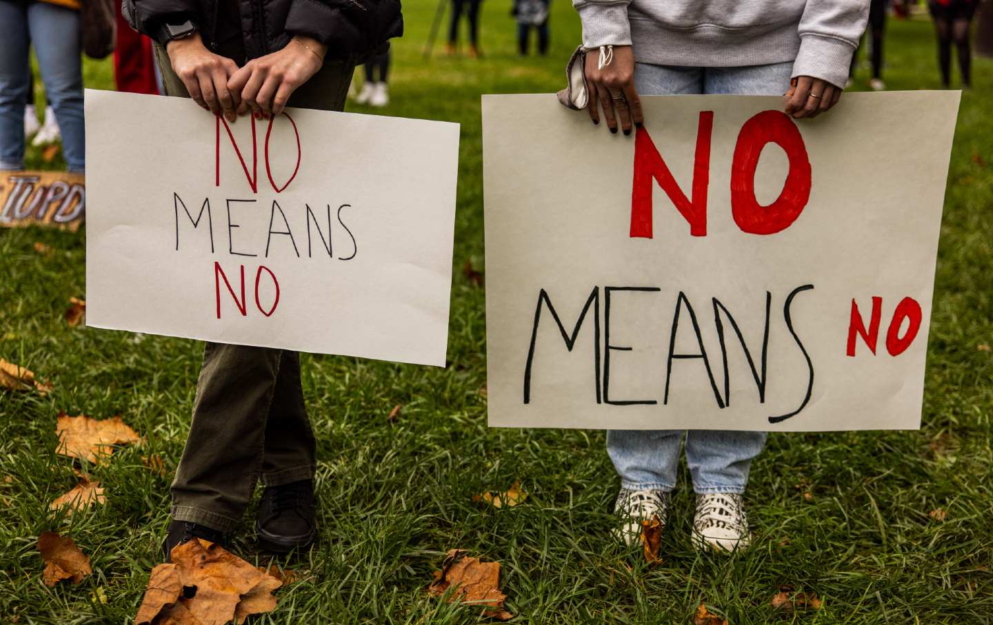 Fraternity Protest Rally