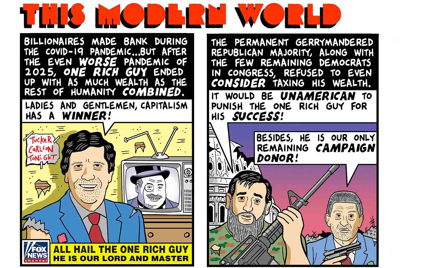 Tom Tomorrow cartoon