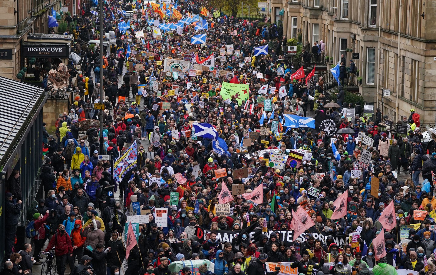 “We’re Here to Call for Climate Justice,” Say the Glasgow Protesters