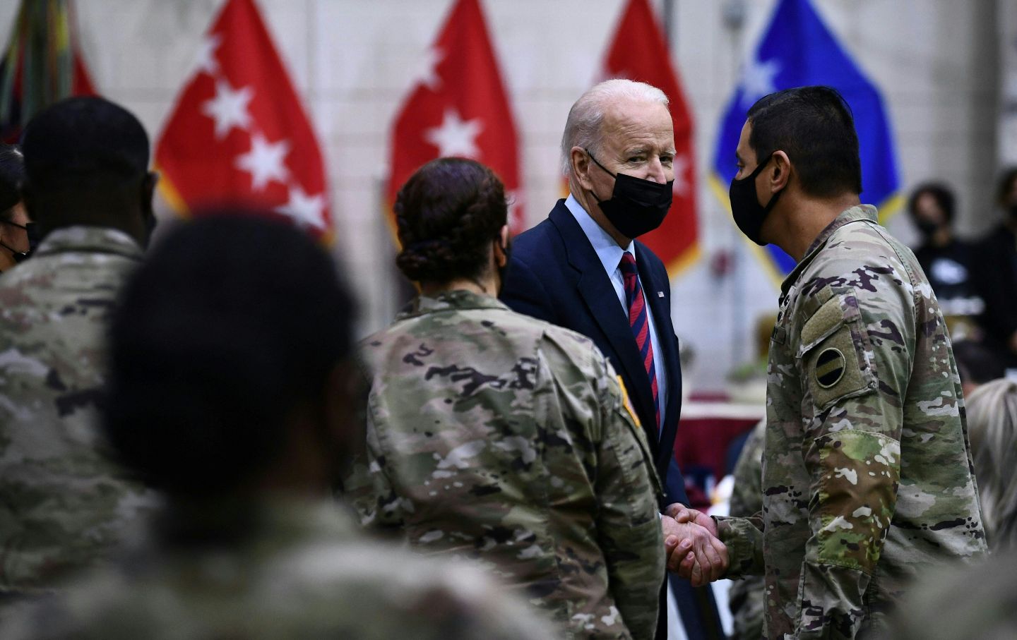 Biden at Fort Bragg