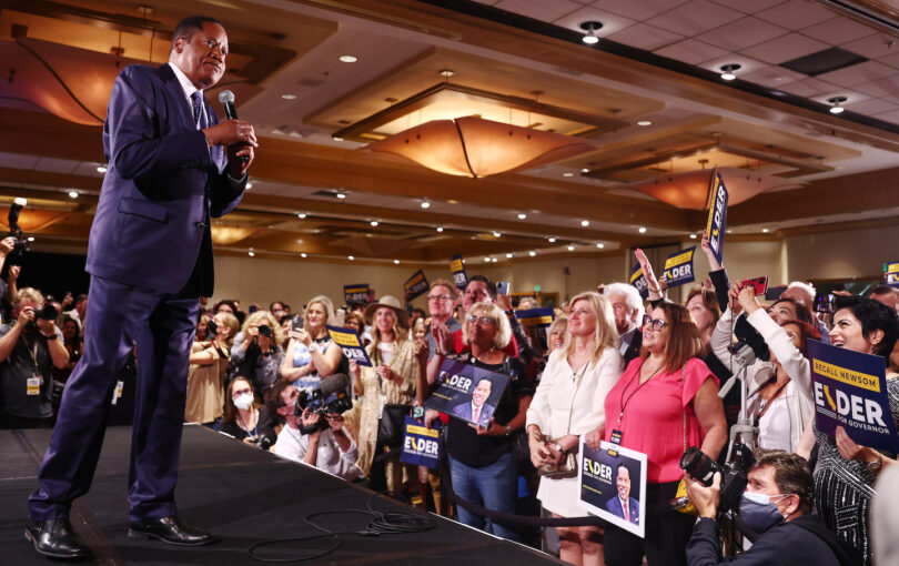 California Gubernatorial Candidate Larry Elder Hosts Election Night Event