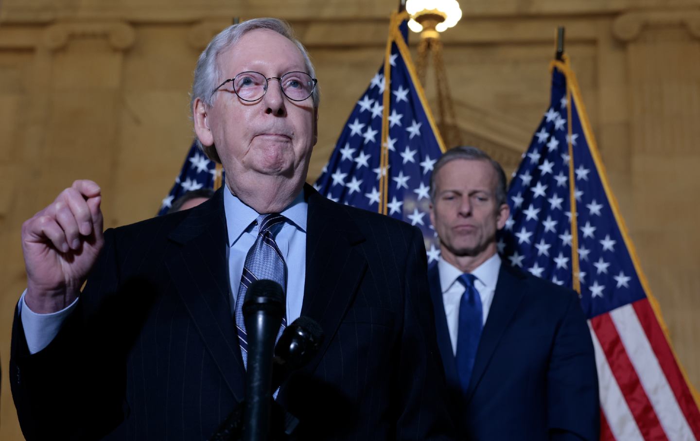 Mitch McConnell frog face