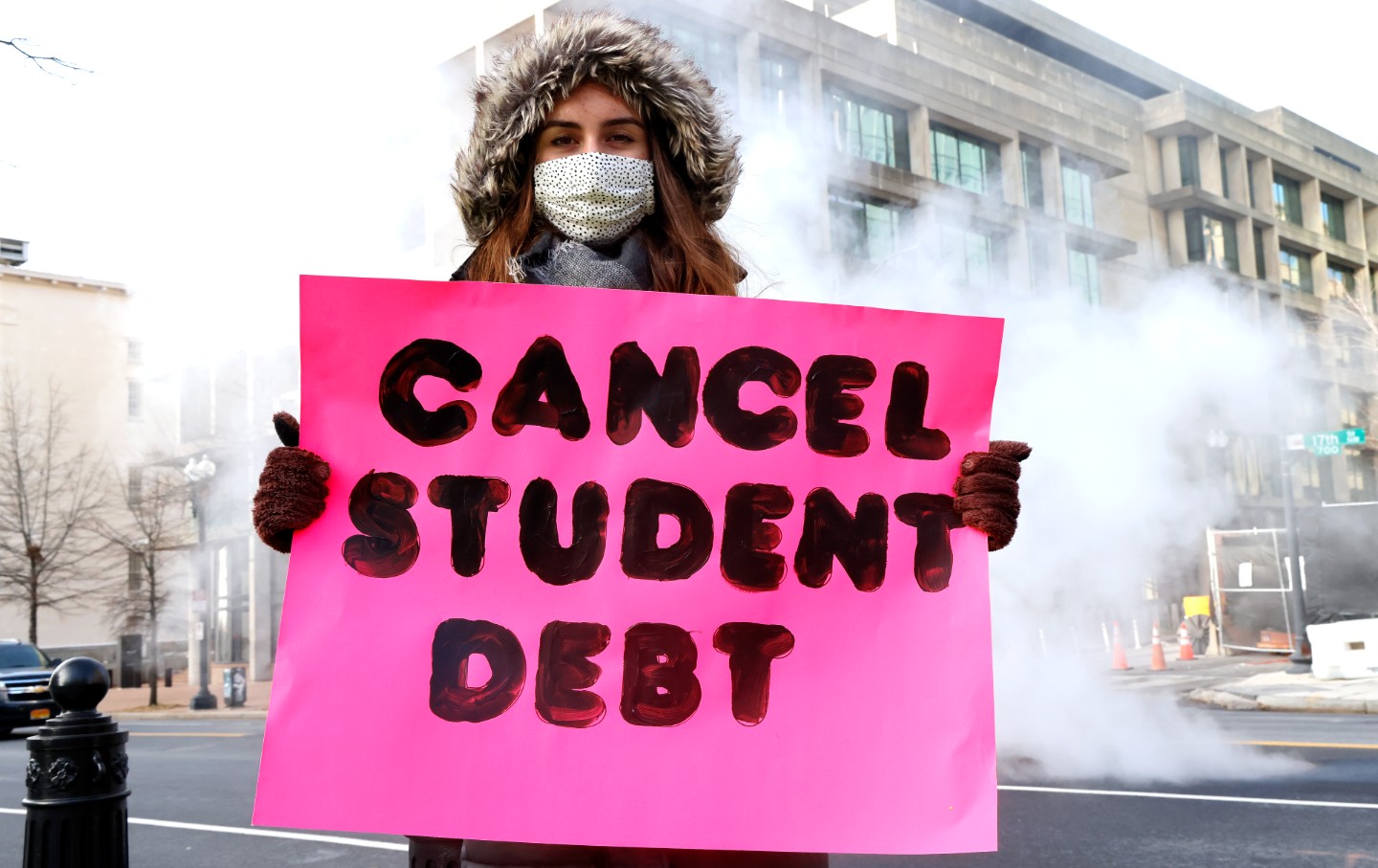 Student Debt Biden Protest