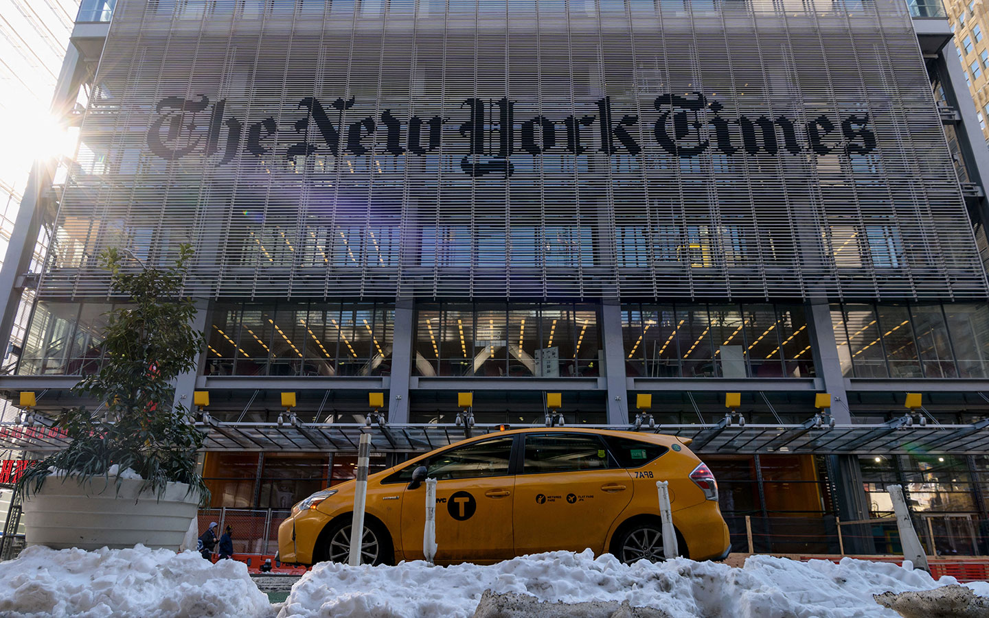 The New York Times building