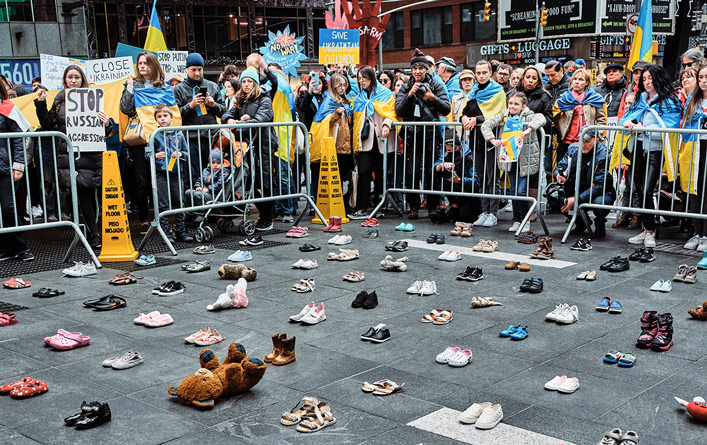 “Mothers’ March for Ukrainian Children”