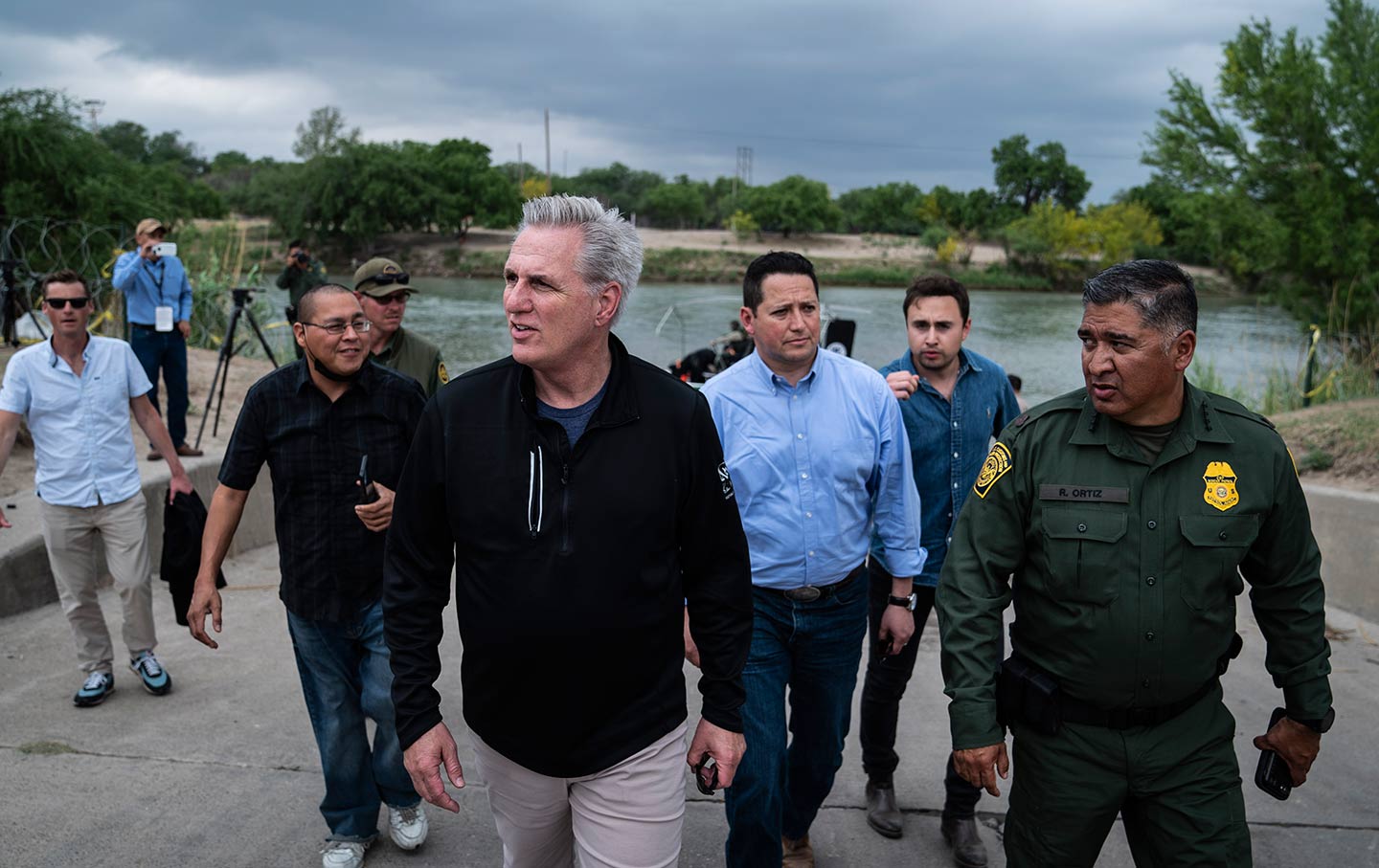 Kevin McCarthy at the border