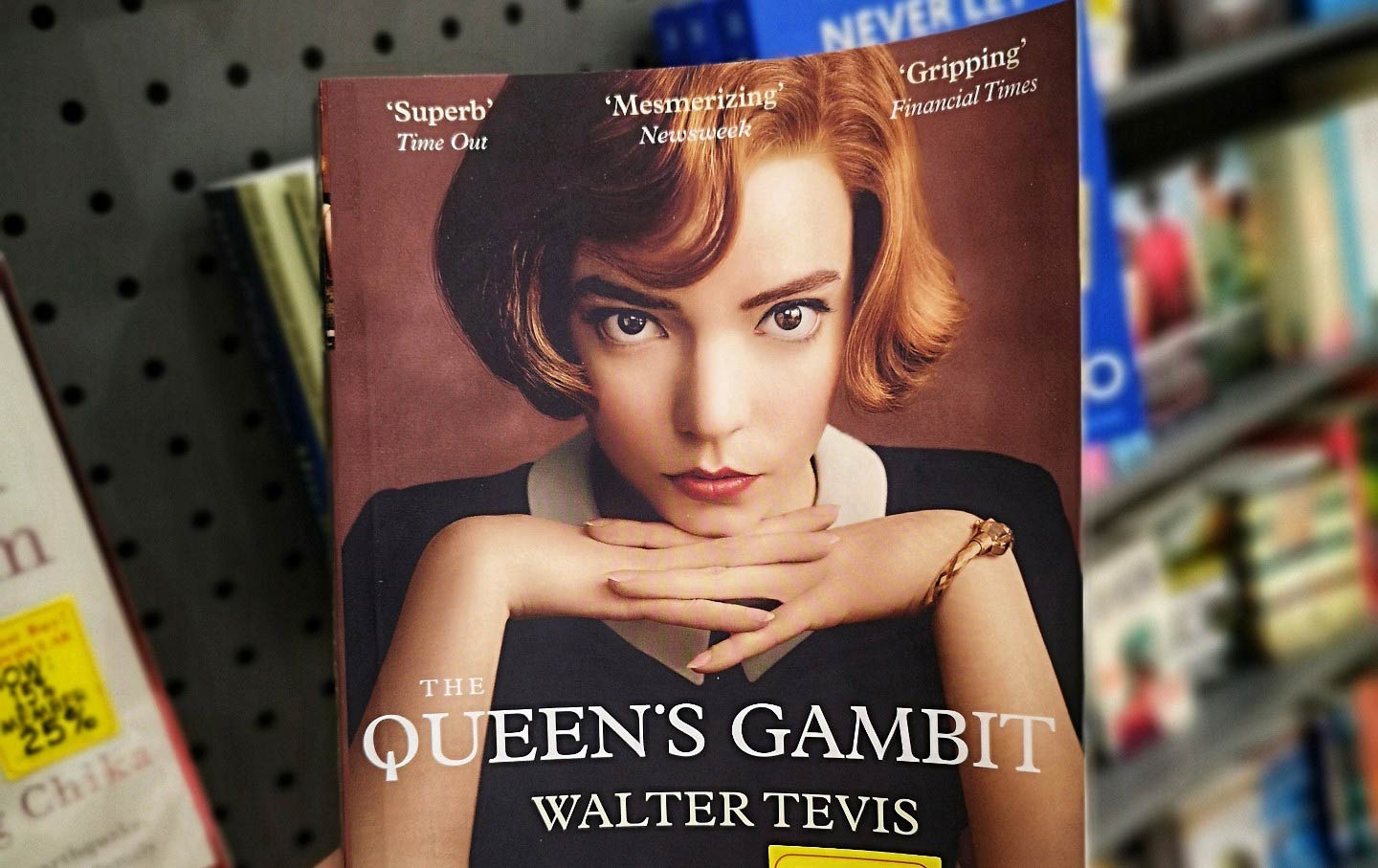 The Queen's Gambit book by Walter Tevis