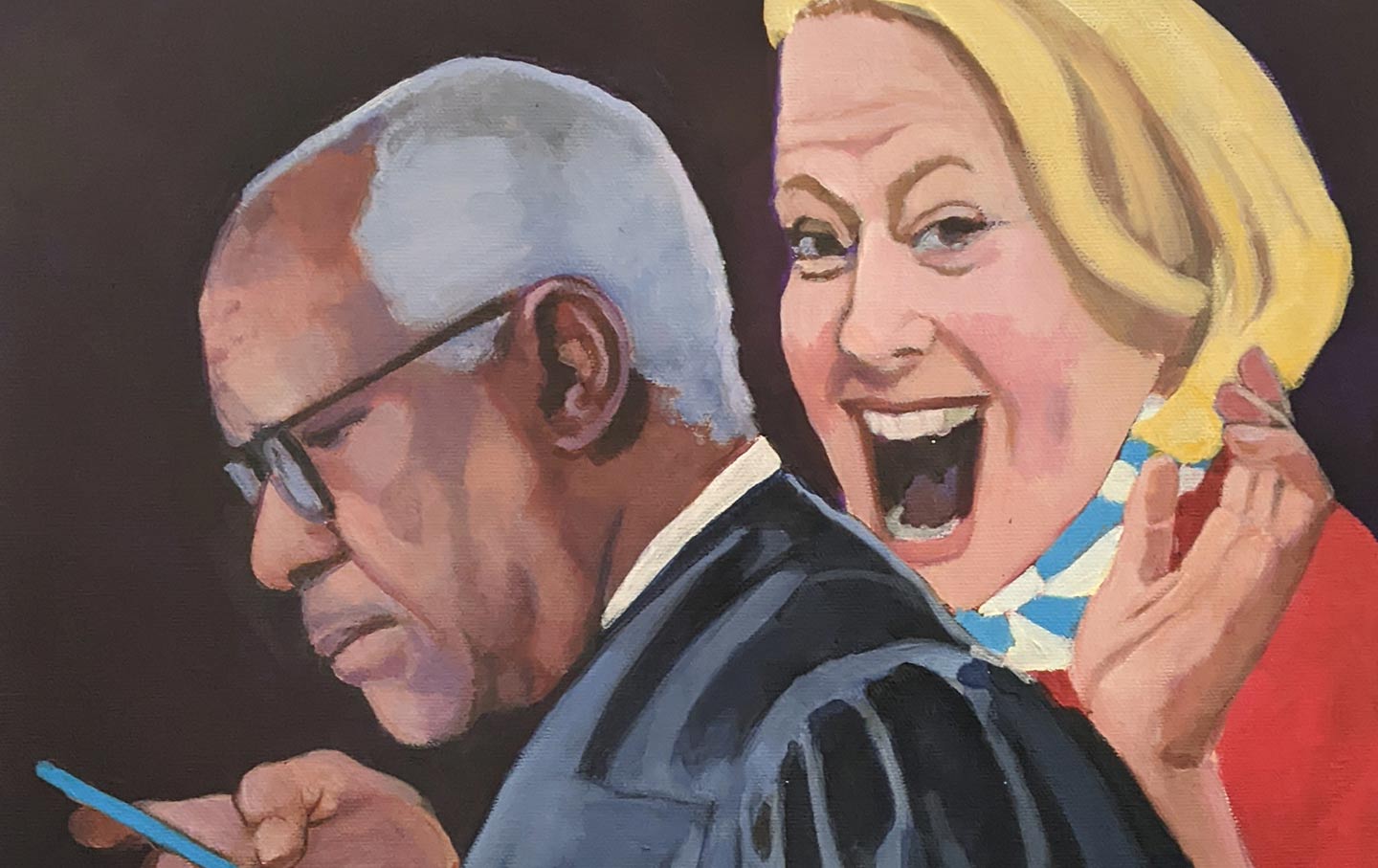 Ginni and Clarence Thomas