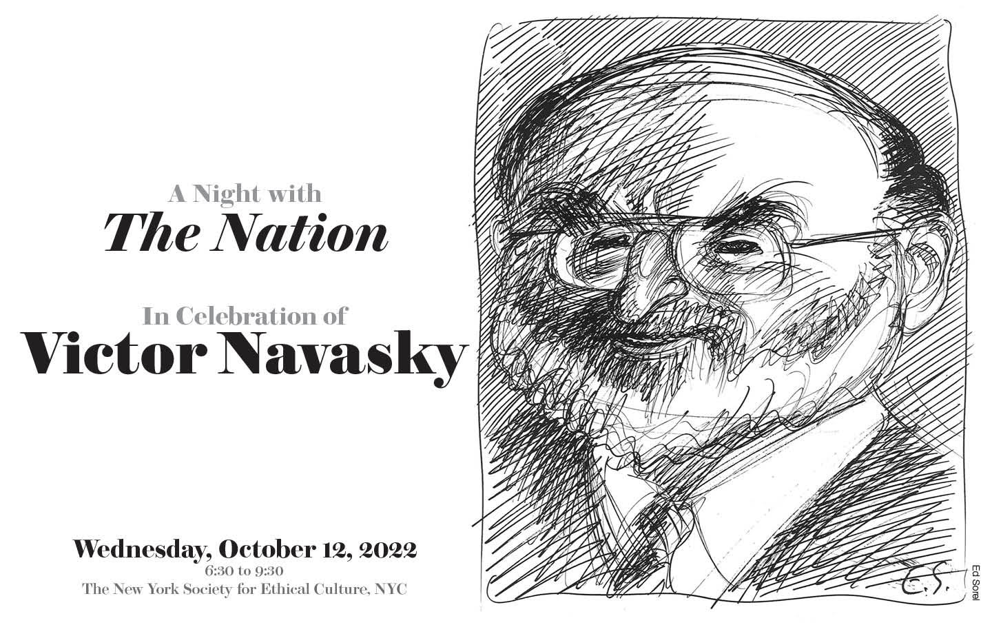 Image for A Night with The Nation: In Celebration of Victor Navasky