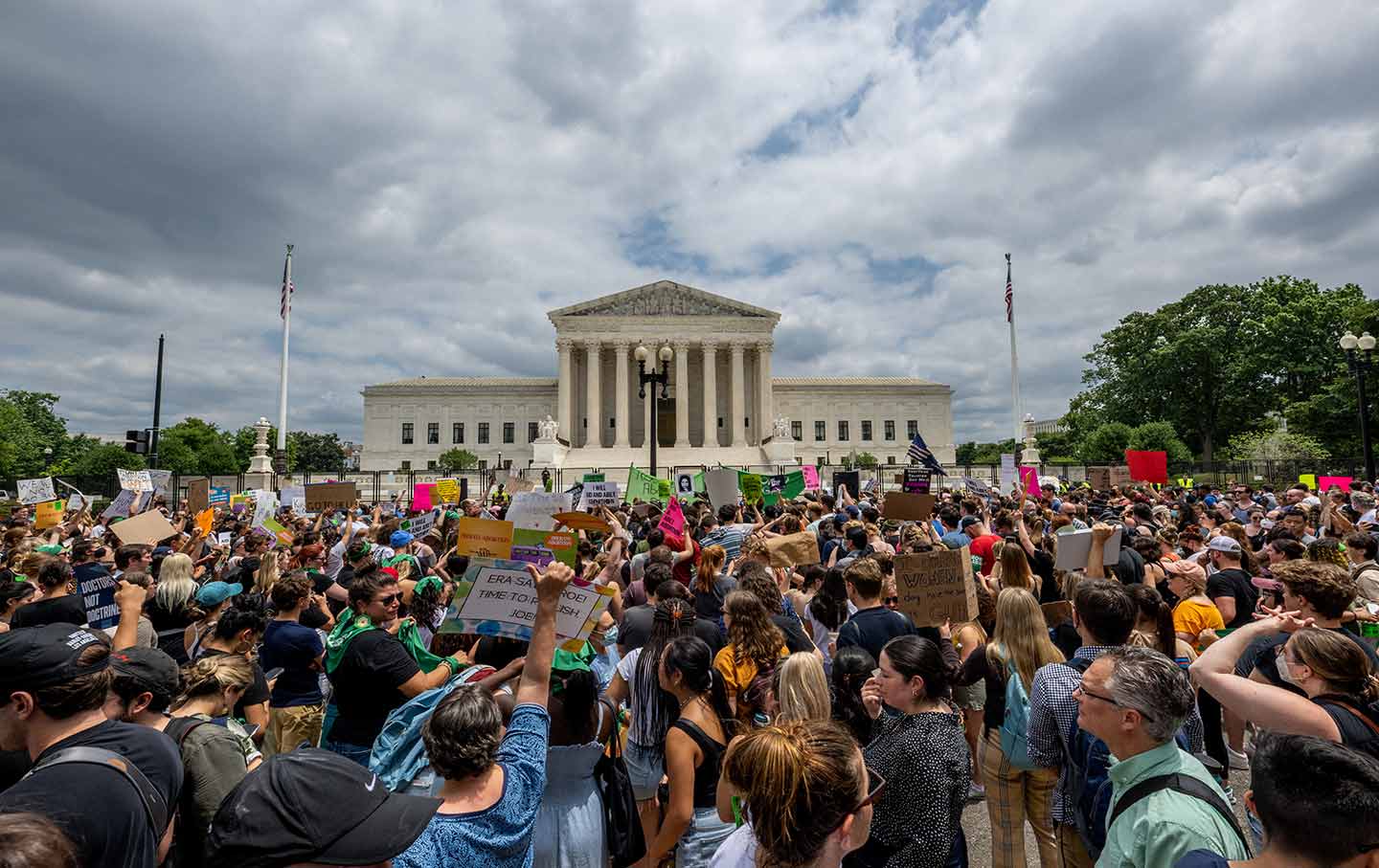 Protest against Dobbs ruling at the Supreme Court Building