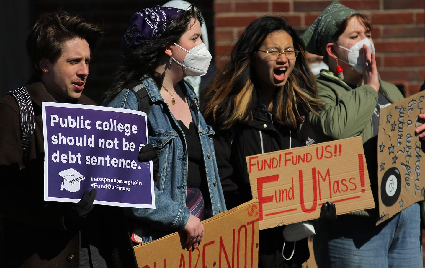 UMass Tuition Protest