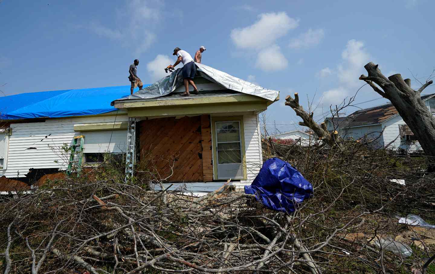 Essayer de garder le toit dans Cancer Alley en Louisiane