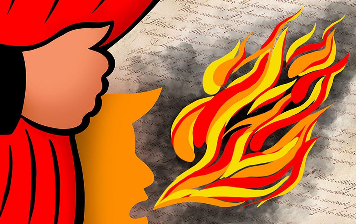 Liar, Liar, Constitution on Fire