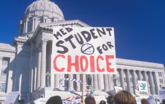 Medical Students for Choice protest