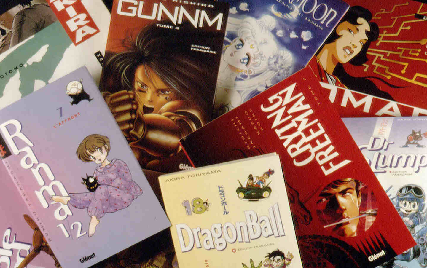 The Manga collection at Editions Glenat